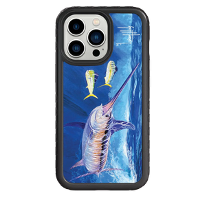 Guy Harvey Fortitude Series for Apple iPhone 13 Pro - Bullseye Sword - Custom Case - OnyxBlack - cellhelmet