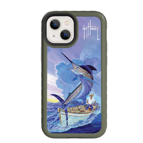 Guy Harvey Fortitude Series for Apple iPhone 13 Pro - El Viejo - Custom Case - OliveDrabGreen - cellhelmet