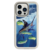 Guy Harvey Fortitude Series for Apple iPhone 13 Pro - Four Play - Custom Case - Gray - cellhelmet