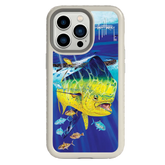 Guy Harvey Fortitude Series for Apple iPhone 13 Pro - Golden Prize - Custom Case - Gray - cellhelmet