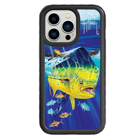Guy Harvey Fortitude Series for Apple iPhone 13 Pro - Golden Prize - Custom Case - OnyxBlack - cellhelmet