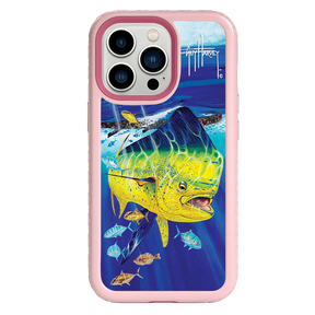 Guy Harvey Fortitude Series for Apple iPhone 13 Pro - Golden Prize - Custom Case - PinkMagnolia - cellhelmet
