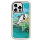 Guy Harvey Fortitude Series for Apple iPhone 13 Pro - Tarpon Skin - Custom Case - Gray - cellhelmet