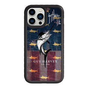Guy Harvey Fortitude Series for Apple iPhone 13 Pro Max - American Marlin - Custom Case - OnyxBlack - cellhelmet