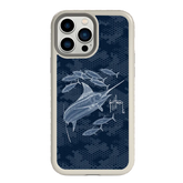 Guy Harvey Fortitude Series for Apple iPhone 13 Pro Max - Blue Camo - Custom Case - Gray - cellhelmet