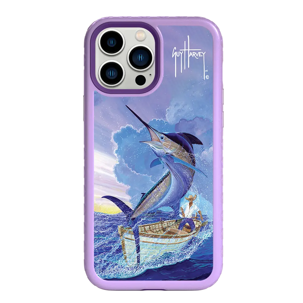 Guy Harvey Fortitude Series for Apple iPhone 13 Pro Max - El Viejo - Custom Case - LilacBlossom - cellhelmet