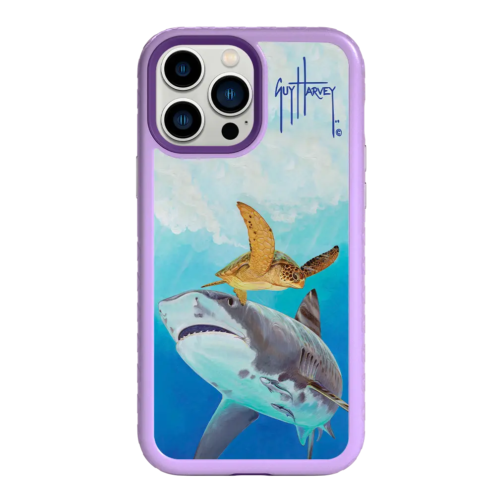 Guy Harvey Fortitude Series for Apple iPhone 13 Pro Max - Eye of the Tiger - Custom Case - LilacBlossom - cellhelmet