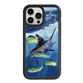 Guy Harvey Fortitude Series for Apple iPhone 13 Pro Max - Four Play - Custom Case - OnyxBlack - cellhelmet