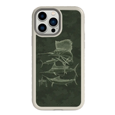 Guy Harvey Fortitude Series for Apple iPhone 13 Pro Max - Green Camo - Custom Case - Gray - cellhelmet