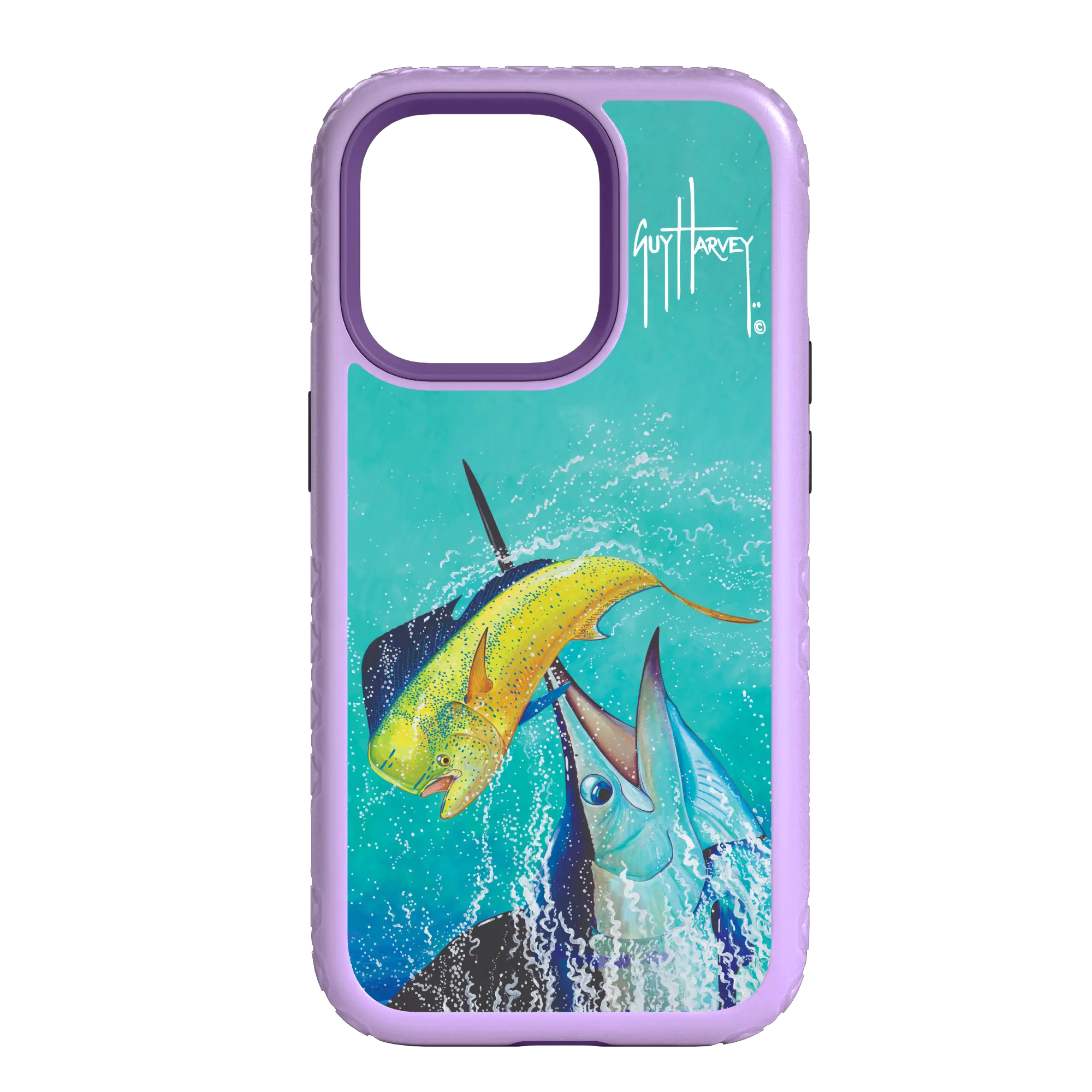 Guy Harvey Fortitude Series for Apple iPhone 14 Plus - El Dorado II - Custom Case - LilacBlossomPurple - cellhelmet