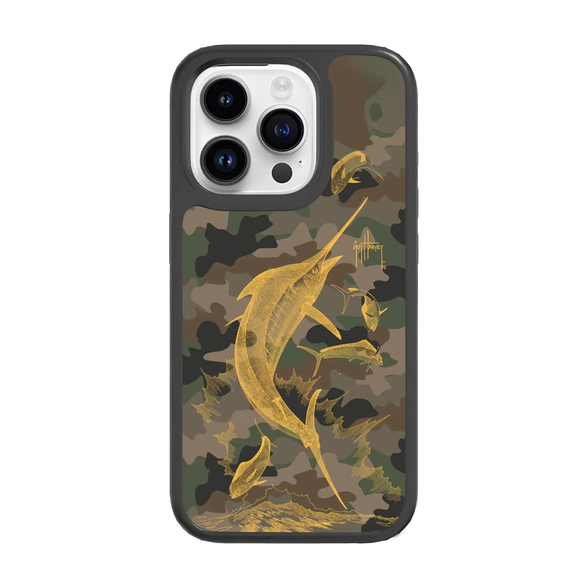 Guy Harvey Fortitude Series for Apple iPhone 15 Pro - Camo