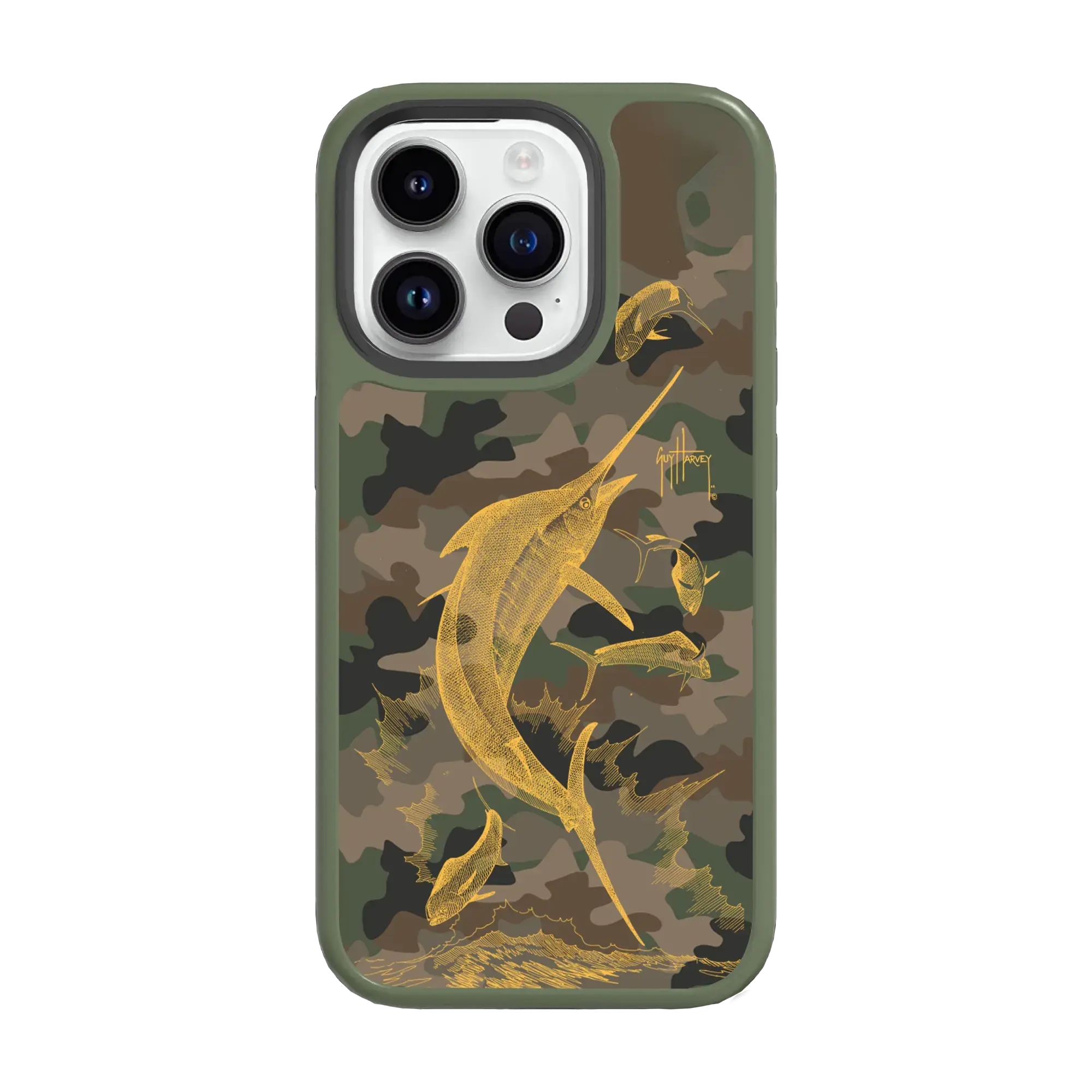 Guy Harvey Fortitude Series for Apple iPhone 15 Pro Max - Camo