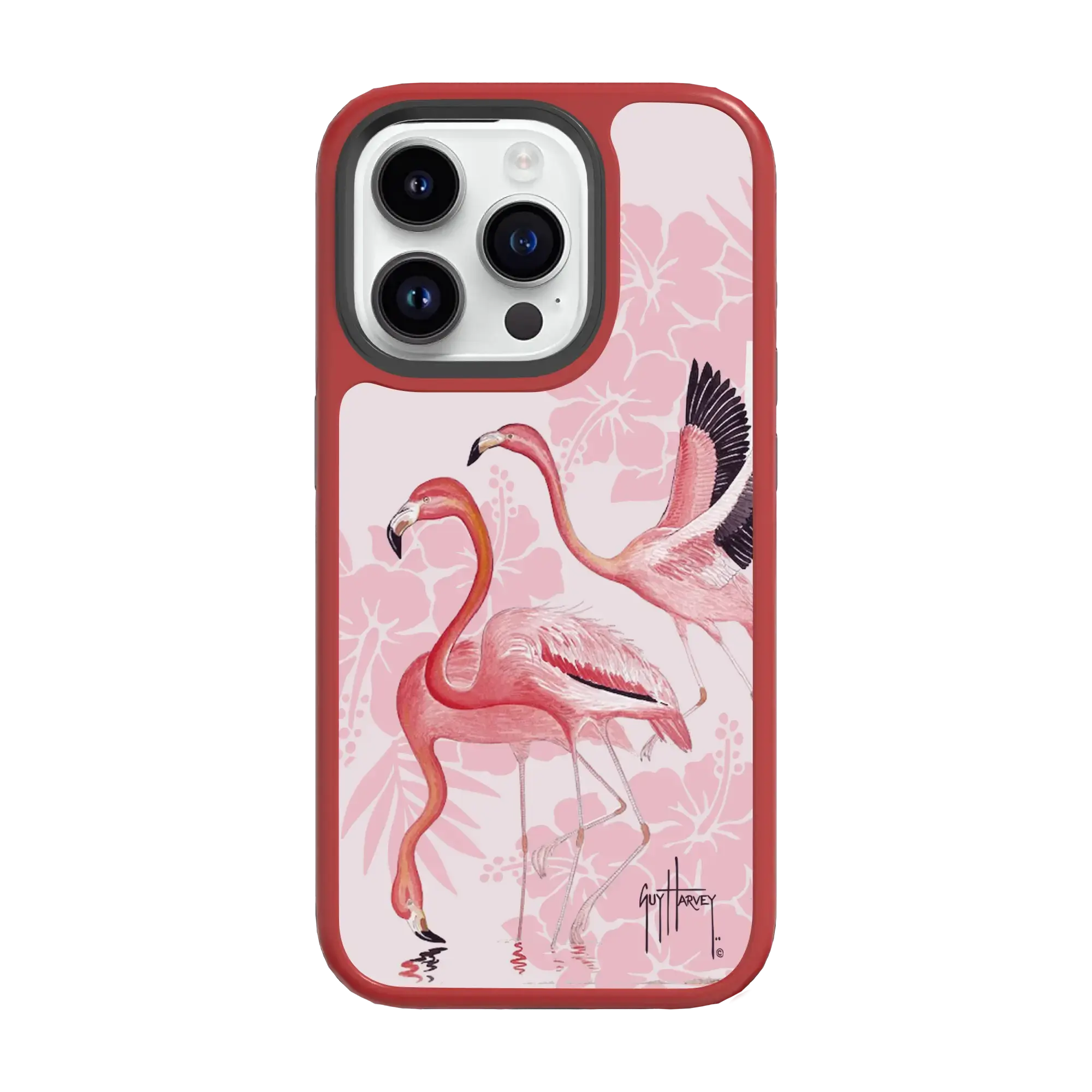 Guy Harvey Fortitude Series for Apple iPhone 15 Pro Max - Flamingo