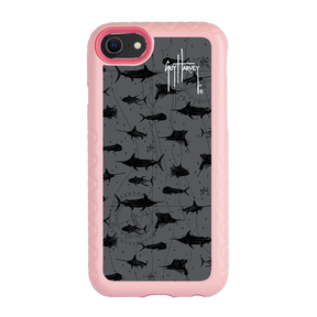 Guy Harvey Fortitude Series for Apple iPhone SE (2020) /6/7/8 - Black Scribbler - Custom Case - PinkMagnolia - cellhelmet