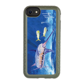 Guy Harvey Fortitude Series for Apple iPhone SE (2020) /6/7/8 - Bullseye Sword - Custom Case - OliveDrabGreen - cellhelmet