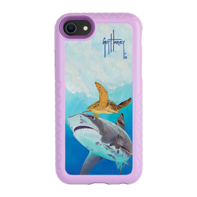 Guy Harvey Fortitude Series for Apple iPhone SE (2020) /6/7/8 - Eye of the Tiger - Custom Case - LilacBlossom - cellhelmet