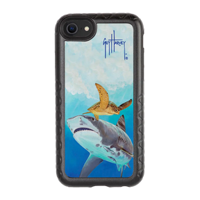 Guy Harvey Fortitude Series for Apple iPhone SE (2020) /6/7/8 - Eye of the Tiger - Custom Case - OnyxBlack - cellhelmet