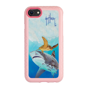 Guy Harvey Fortitude Series for Apple iPhone SE (2020) /6/7/8 - Eye of the Tiger - Custom Case - PinkMagnolia - cellhelmet