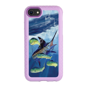 Guy Harvey Fortitude Series for Apple iPhone SE (2020) /6/7/8 - Four Play - Custom Case - LilacBlossom - cellhelmet