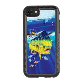 Guy Harvey Fortitude Series for Apple iPhone SE (2020) /6/7/8 - Golden Prize - Custom Case - OnyxBlack - cellhelmet