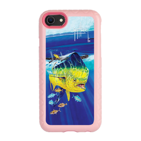 Guy Harvey Fortitude Series for Apple iPhone SE (2020) /6/7/8 - Golden Prize - Custom Case - PinkMagnolia - cellhelmet