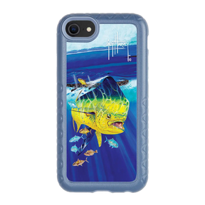 Guy Harvey Fortitude Series for Apple iPhone SE (2020) /6/7/8 - Golden Prize - Custom Case - SlateBlue - cellhelmet