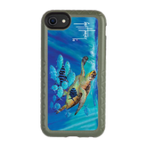 Guy Harvey Fortitude Series for Apple iPhone SE (2020) /6/7/8 - Hawksbill Caravan - Custom Case - OliveDrabGreen - cellhelmet