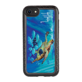 Guy Harvey Fortitude Series for Apple iPhone SE (2020) /6/7/8 - Hawksbill Caravan - Custom Case - OnyxBlack - cellhelmet