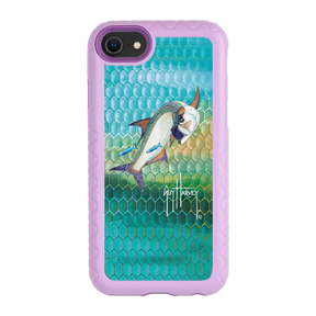 Guy Harvey Fortitude Series for Apple iPhone SE (2020) /6/7/8 - Tarpon Skin - Custom Case - LilacBlossom - cellhelmet
