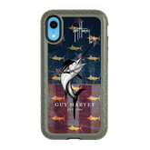 Guy Harvey Fortitude Series for Apple iPhone XR - American Marlin - Custom Case - OliveDrabGreen - cellhelmet