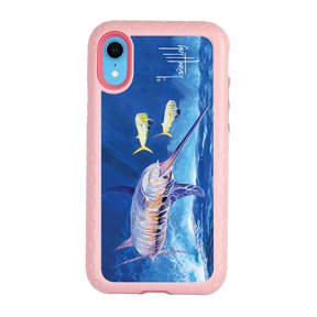 Guy Harvey Fortitude Series for Apple iPhone XR - Bullseye Sword - Custom Case - PinkMagnolia - cellhelmet