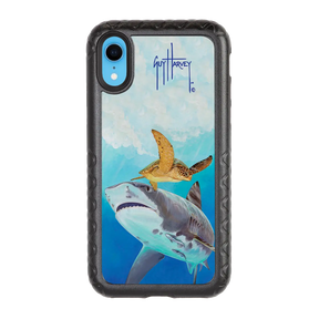 Guy Harvey Fortitude Series for Apple iPhone XR - Eye of the Tiger - Custom Case - OnyxBlack - cellhelmet