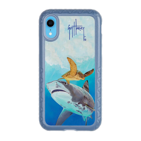 Guy Harvey Fortitude Series for Apple iPhone XR - Eye of the Tiger - Custom Case - SlateBlue - cellhelmet