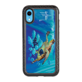 Guy Harvey Fortitude Series for Apple iPhone XR - Hawksbill Caravan - Custom Case - OnyxBlack - cellhelmet