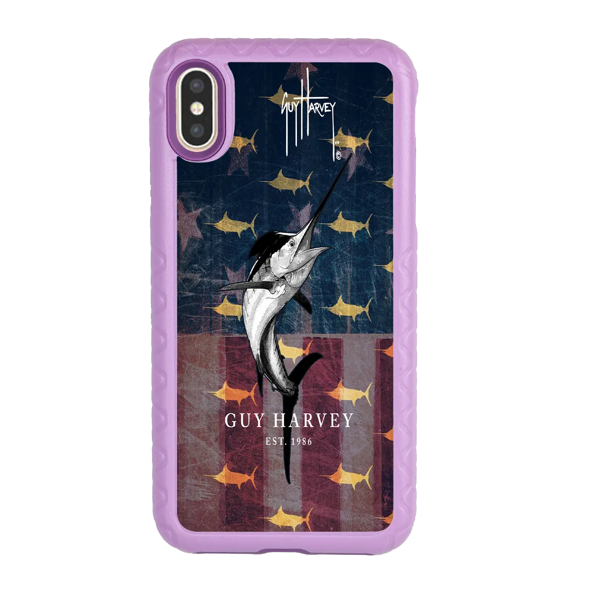 Guy Harvey Fortitude Series for Apple iPhone XS Max - American Marlin - Custom Case -  - cellhelmet