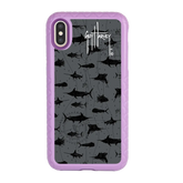 Guy Harvey Fortitude Series for Apple iPhone XS Max - Black Scribbler - Custom Case - LilacBlossom - cellhelmet