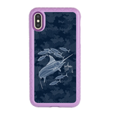 Guy Harvey Fortitude Series for Apple iPhone XS Max - Blue Camo - Custom Case - LilacBlossom - cellhelmet