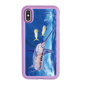 Guy Harvey Fortitude Series for Apple iPhone XS Max - Bullseye Sword - Custom Case - LilacBlossom - cellhelmet