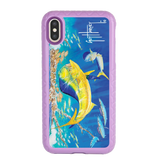 Guy Harvey Fortitude Series for Apple iPhone XS Max - Dolphin Oasis - Custom Case - LilacBlossom - cellhelmet