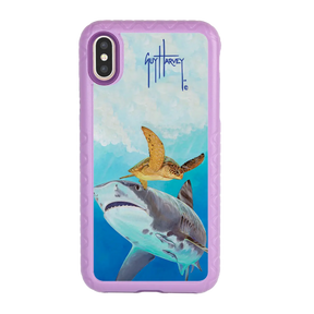 Guy Harvey Fortitude Series for Apple iPhone XS Max - Eye of the Tiger - Custom Case - LilacBlossom - cellhelmet
