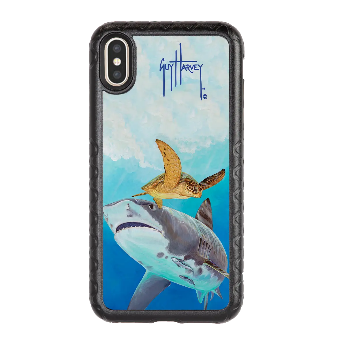 Guy Harvey Fortitude Series for Apple iPhone XS Max - Eye of the Tiger - Custom Case - OnyxBlack - cellhelmet
