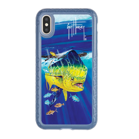 Guy Harvey Fortitude Series for Apple iPhone XS Max - Golden Prize - Custom Case - SlateBlue - cellhelmet