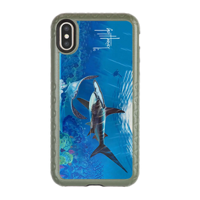 Guy Harvey Fortitude Series for Apple iPhone XS Max - Hammer Down - Custom Case - OliveDrabGreen - cellhelmet