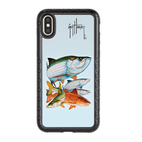 Guy Harvey Fortitude Series for Apple iPhone XS Max - Inshore Collage - Custom Case - OnyxBlack - cellhelmet