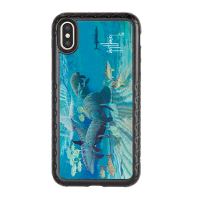 Guy Harvey Fortitude Series for Apple iPhone XS Max - Manatee Pass - Custom Case - OnyxBlack - cellhelmet