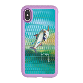 Guy Harvey Fortitude Series for Apple iPhone XS Max - Tarpon Skin - Custom Case - LilacBlossom - cellhelmet