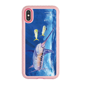 Guy Harvey Fortitude Series for Apple iPhone XS/X - Bullseye Sword - Custom Case - PinkMagnolia - cellhelmet