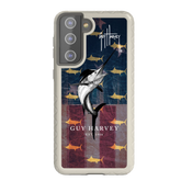Guy Harvey Fortitude Series for Samsung Galaxy S21 - American Marlin - Custom Case - Gray - cellhelmet