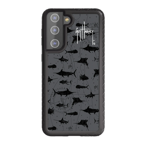Guy Harvey Fortitude Series for Samsung Galaxy S21 - Black Scribbler - Custom Case - OnyxBlack - cellhelmet