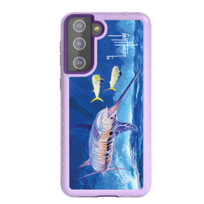 Guy Harvey Fortitude Series for Samsung Galaxy S21 - Bullseye Sword - Custom Case - LilacBlossom - cellhelmet